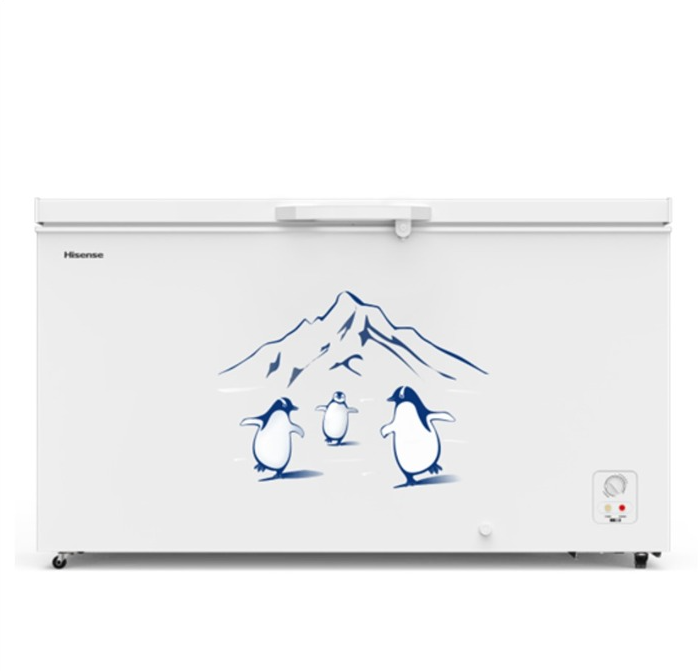 Hisense Freezer 500L FC550D4BWBG Chest Freezer (White) Peti beku