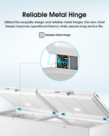 Hisense Gross Chest Freezer White (780L) FC900D4BWBP