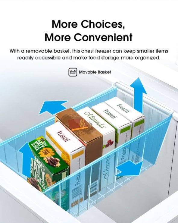 Hisense Gross Chest Freezer White (780L) FC900D4BWBP