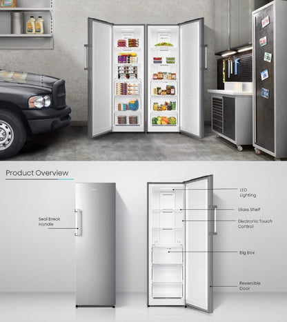 Hisense 320L FU286N3SS Inverter 2 in 1 Fridge or Freezer