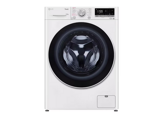 LG FV1209D4W 9/5kg Front Load Washer Dryer with AI Direct Drive™, Steam™