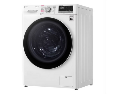 LG FV1409S4W 9kg Front Load Washer with AI Direct Drive™ and Steam™