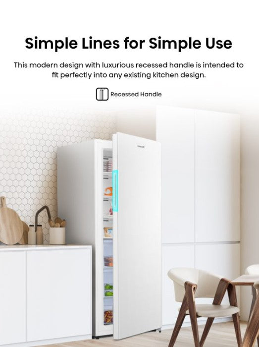 Hisense 2-In-1 Upright Freezer No Frost (280L) FV280N4AWNP