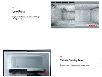 Toshiba 198L Single Door GR-RD247CM-DMY(37) Non-Inverter Fridge GRRD247CMDMY37 Refrigerator