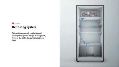 Toshiba 198L Single Door GR-RD247CM-DMY(37) Non-Inverter Fridge GRRD247CMDMY37 Refrigerator