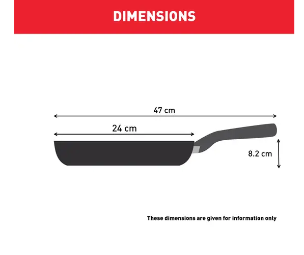 Tefal Cookware Daisy Frypan 24cm G16704/G1670424