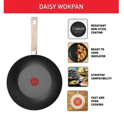 Tefal Cookware Daisy Frypan 28cm G16719/G1671924