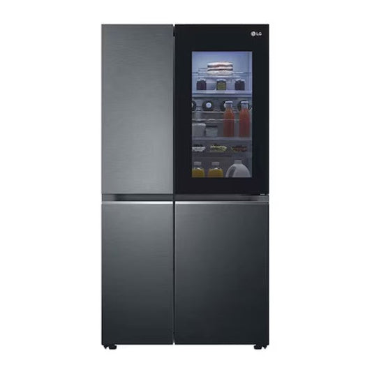 LG 655L Side by Side Fridge GC-V257CQFW / GCV257CQFW in Matte Black Finish
