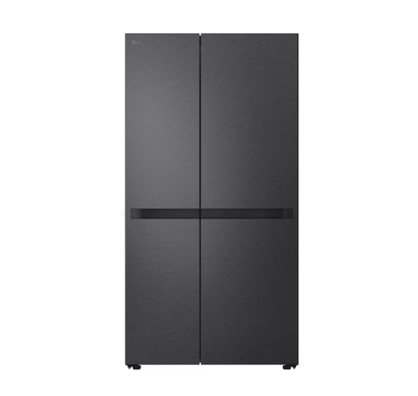 LG 655L GCB257KQJW Side by Side Inverter Fridge in Essence Matte Black
