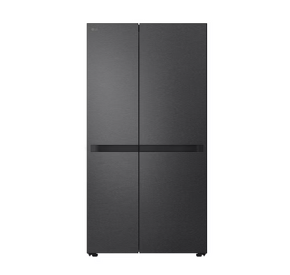LG 655L GCB257KQJW Side by Side Inverter Fridge in Essence Matte Black
