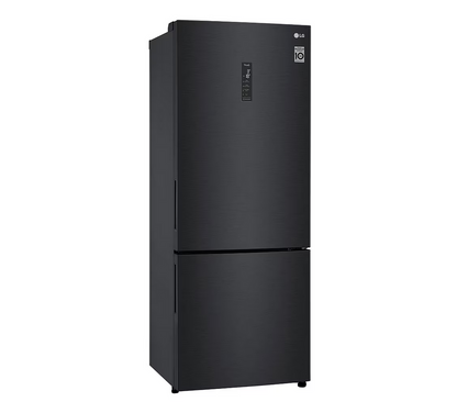 LG GC-B569NQCM 455L 2 Door Bottom Freezer Fridge in Matte Black Finish