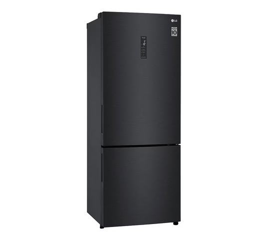 LG GC-B569NQCM 455L 2 Door Bottom Freezer Fridge in Matte Black Finish