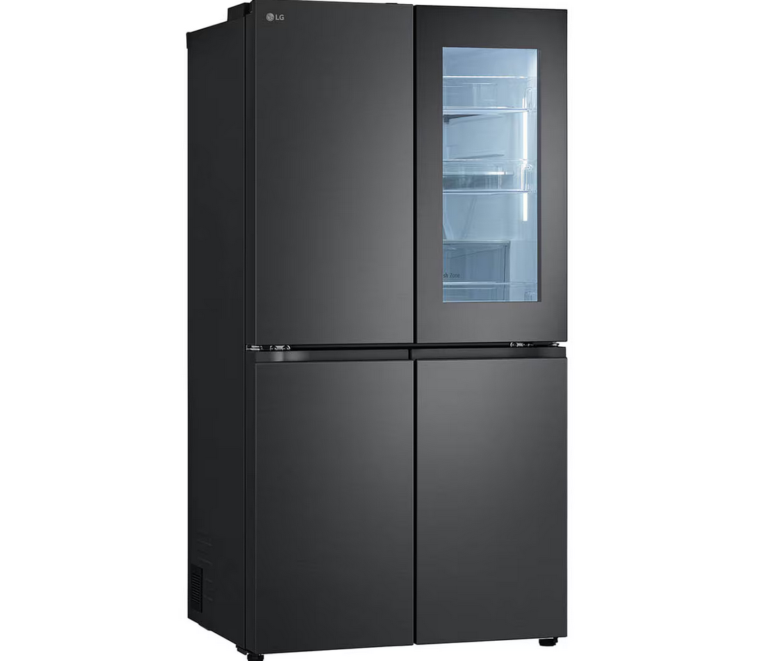 LG GC-V24FFCHB 601L French Door Fridge with InstaView in Matte Black Finish