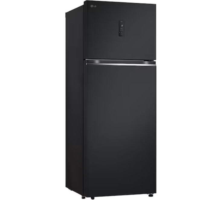 LG 2 Door 493L GN-B452PQBK Top Freezer Fridge in Essence Matt Black GNB452PQBK