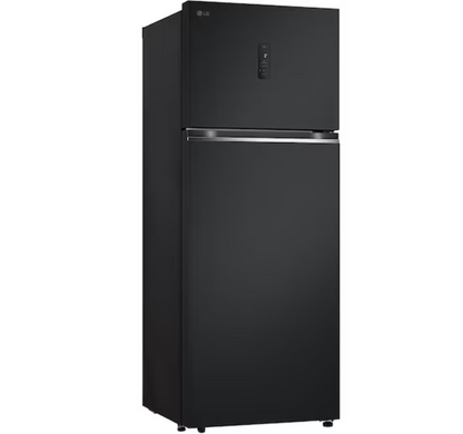 LG 2 Door 493L GN-B452PQBK Top Freezer Fridge in Essence Matt Black GNB452PQBK
