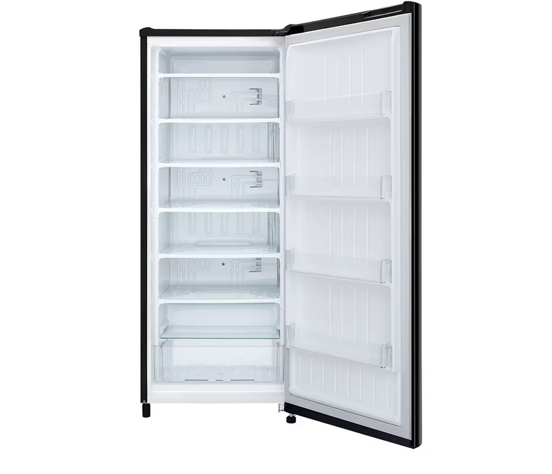 LG 171L Vertical Freezer in Western Black Finish GN-304SHBT/GN304SHBT