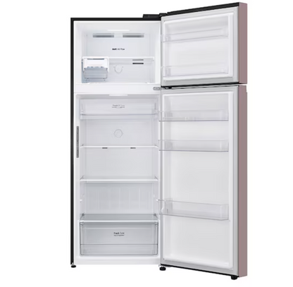 LG 2 Door 493L GNB-452PPFK Top Freezer Fridge in Essence Clay Pink GNB452PPFK