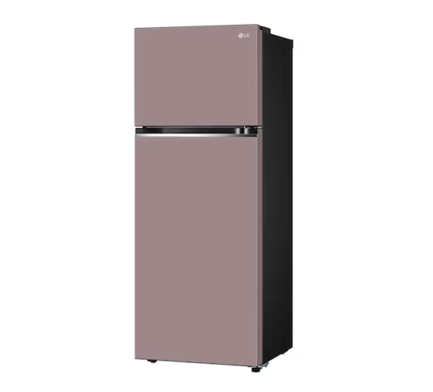 LG 2 Door 493L GNB-452PPFK Top Freezer Fridge in Essence Clay Pink GNB452PPFK