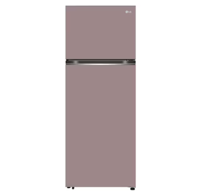 LG 2 Door 493L GNB-452PPFK Top Freezer Fridge in Essence Clay Pink GNB452PPFK