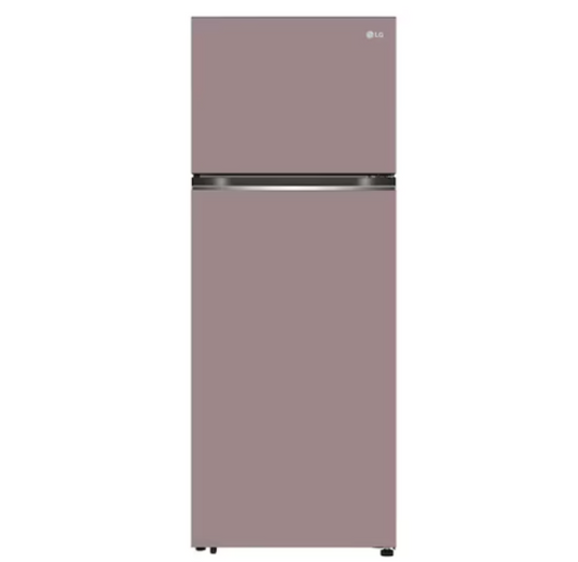 LG 2 Door 493L GNB-452PPFK Top Freezer Fridge in Essence Clay Pink GNB452PPFK
