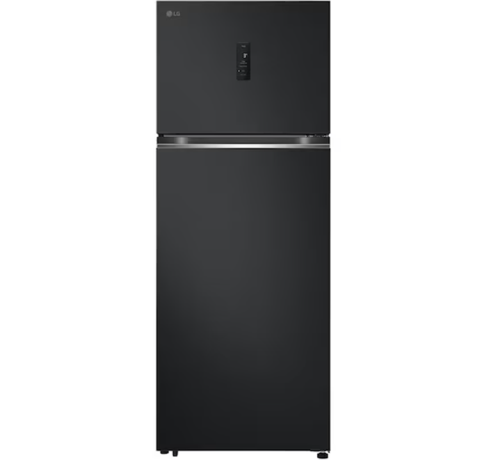 LG 2 Door 493L GN-B452PQBK Top Freezer Fridge in Essence Matt Black GNB452PQBK