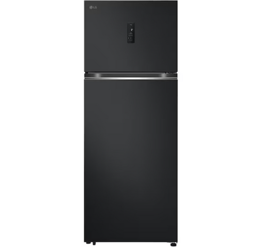 LG 2 Door 493L GN-B452PQBK Top Freezer Fridge in Essence Matt Black GNB452PQBK