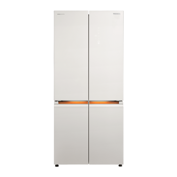 Toshiba 585L Japandi Series Kumo Multi Door Refrigerator GR-RF681WI-PGY(D4) / GRRF681WIPGYD4