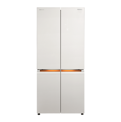 Toshiba 585L Japandi Series Kumo Multi Door Refrigerator GR-RF681WI-PGY(D4) / GRRF681WIPGYD4