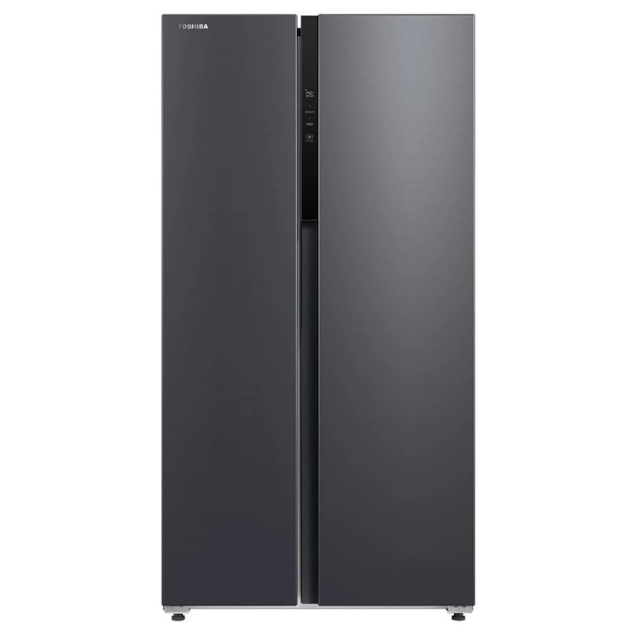 Toshiba 623L Side By Side Refrigerator Inverter GR-RS780WI-PMY(06) / GRRS780WIPMY06 (Morandi Grey) Fridge Peti Sejuk
