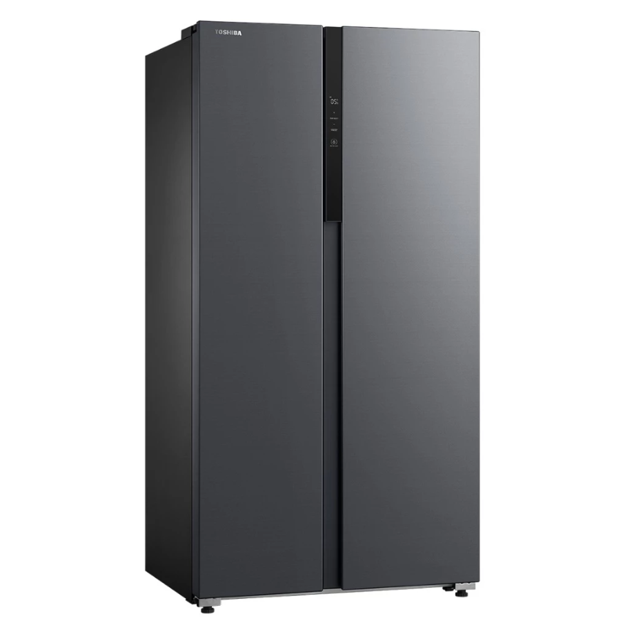 Toshiba 623L Side By Side Refrigerator Inverter GR-RS780WI-PMY(06) / GRRS780WIPMY06 (Morandi Grey) Fridge Peti Sejuk