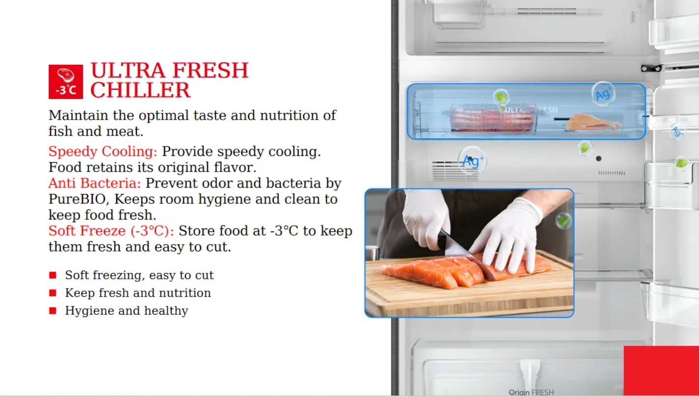 Toshiba 2 Door 548L Top Mounted Freezer Refrigerator GR-RT735WE-PGX(GG) Gradient Blue Green