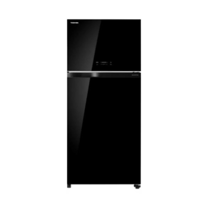 Toshiba 2 Door 548L Top Mounted Freezer Refrigerator GR-RT735WE-PGX(XK) Black