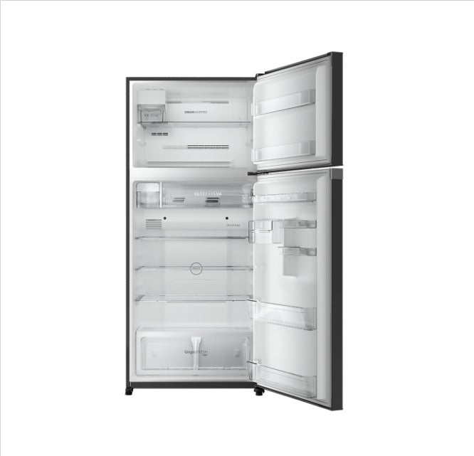 Toshiba 2 Door 661L GRRT835WEP Fridge GR-RT835WE-PGY(XK) / GRRT835WEPGYXK (Black) Glass door Refrigerator Peti Sejuk
