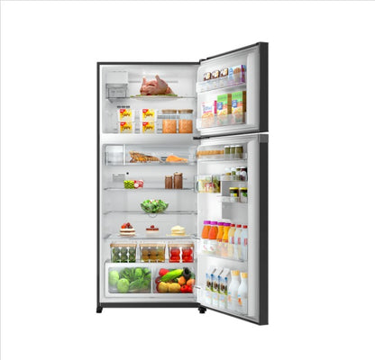 Toshiba 2 Door 661L GRRT835WEP Fridge GR-RT835WE-PGY(XK) / GRRT835WEPGYXK (Black) Glass door Refrigerator Peti Sejuk