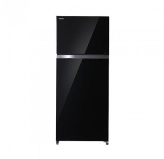 Toshiba 550L 2 Door Inverter GR-HG55MDZ(XK) (Glass Black) Refrigerator GRHG55MDZXK