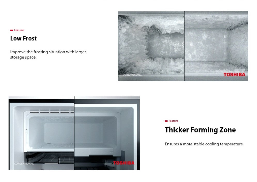 Toshiba 165L Single Door GR-RD208CM-DMY(37) Fridge GRRD208CMDMY37 Non-Inverter Refrigerator