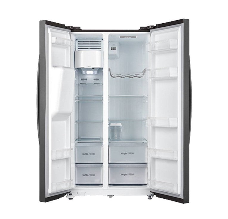 Toshiba 591L Side-by-side GR-RS637WE-PMY(06) Inverter Refrigerator GRRS637WEPMY06 Fridge with Water & Ice Dispenser