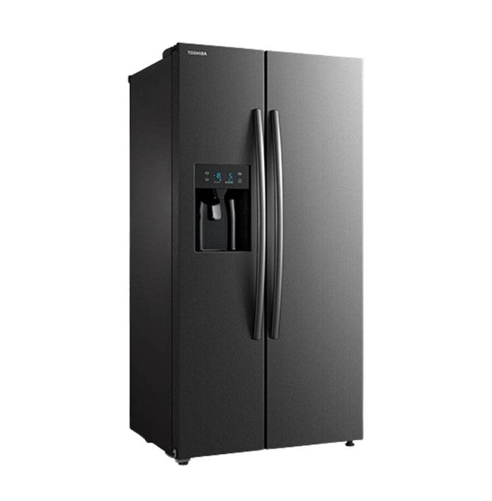 Toshiba 591L Side-by-side GR-RS637WE-PMY(06) Inverter Refrigerator GRRS637WEPMY06 Fridge with Water & Ice Dispenser