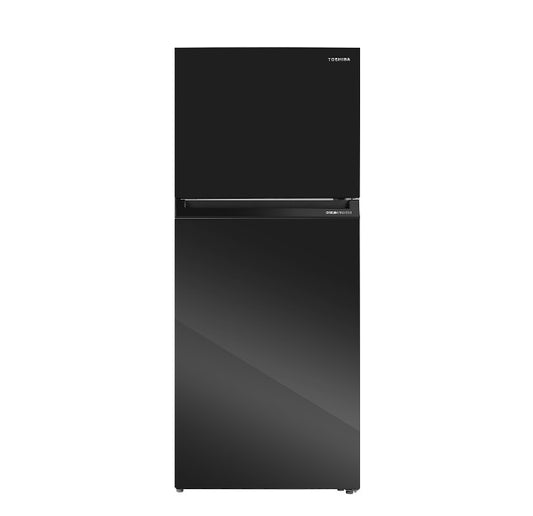 Toshiba 490L 2 Doors Inverter Refrigerator GR-RT559WE-PGY(22) Fridge (Black Glass) GRRT559WEPGY22