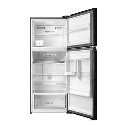 Toshiba 490L 2 Doors Inverter Refrigerator GR-RT559WE-PGY(22) Fridge (Black Glass) GRRT559WEPGY22