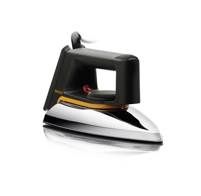 Philips HD1172 Classic Dry Iron (1000 W) HD1172/01 Temp Control Non Stick Soleplate Seterika