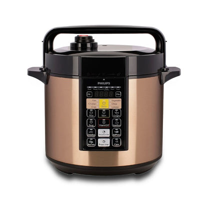 Philips HD2139 Pressure Cooker Electric 6.0L (Brown)
