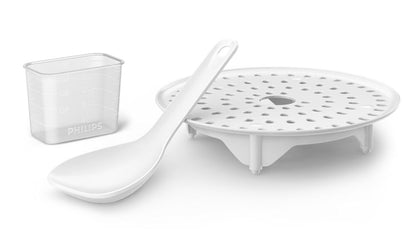 PHILIPS 6L All-in-One Multicooker HD2237/73 Pre-Set Cooking 9 safety protection Nutri Apps Meal Support pressure cooker HD2237