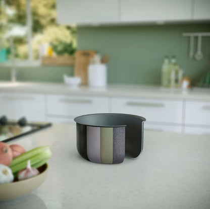 Philips 0.85L HD3170 Mini Rice Cooker 3000 Series HD3170/62 (White and stainless steel )