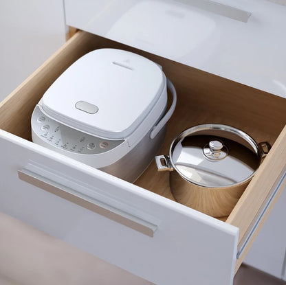 Philips 0.85L HD3170 Mini Rice Cooker 3000 Series HD3170/62 (White and stainless steel )