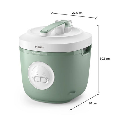 Philips 1.8L Rice Cooker 3000 Series HD3212/32 (Green) HD3212