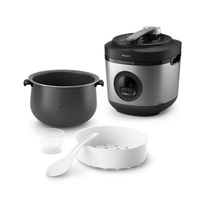 Philips 1.8L Rice Cooker 3000 Series HD3213/31 (Silver) HD3213 Periuk Nasi