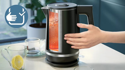 Philips 1.7L HD9395 Double Walled Kettle 5000 Series HD9395/90 (Black)