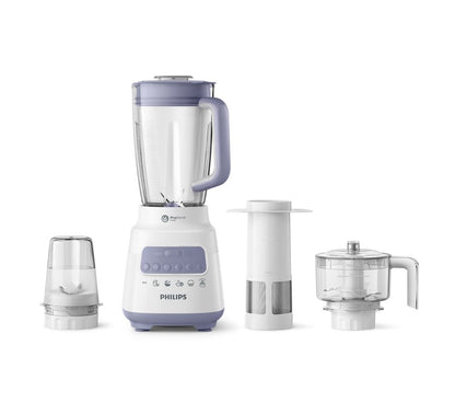 Philips Series 5000 Blender Core HR2223/01 ProBlend Crush Technology and Chopper / HR2223 2L Pengisar