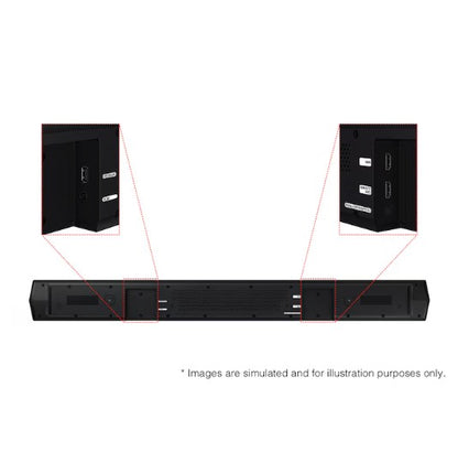 Samsung B-Series Soundbar HW-B750D 5.1ch with Sub Woofer HWB750D
